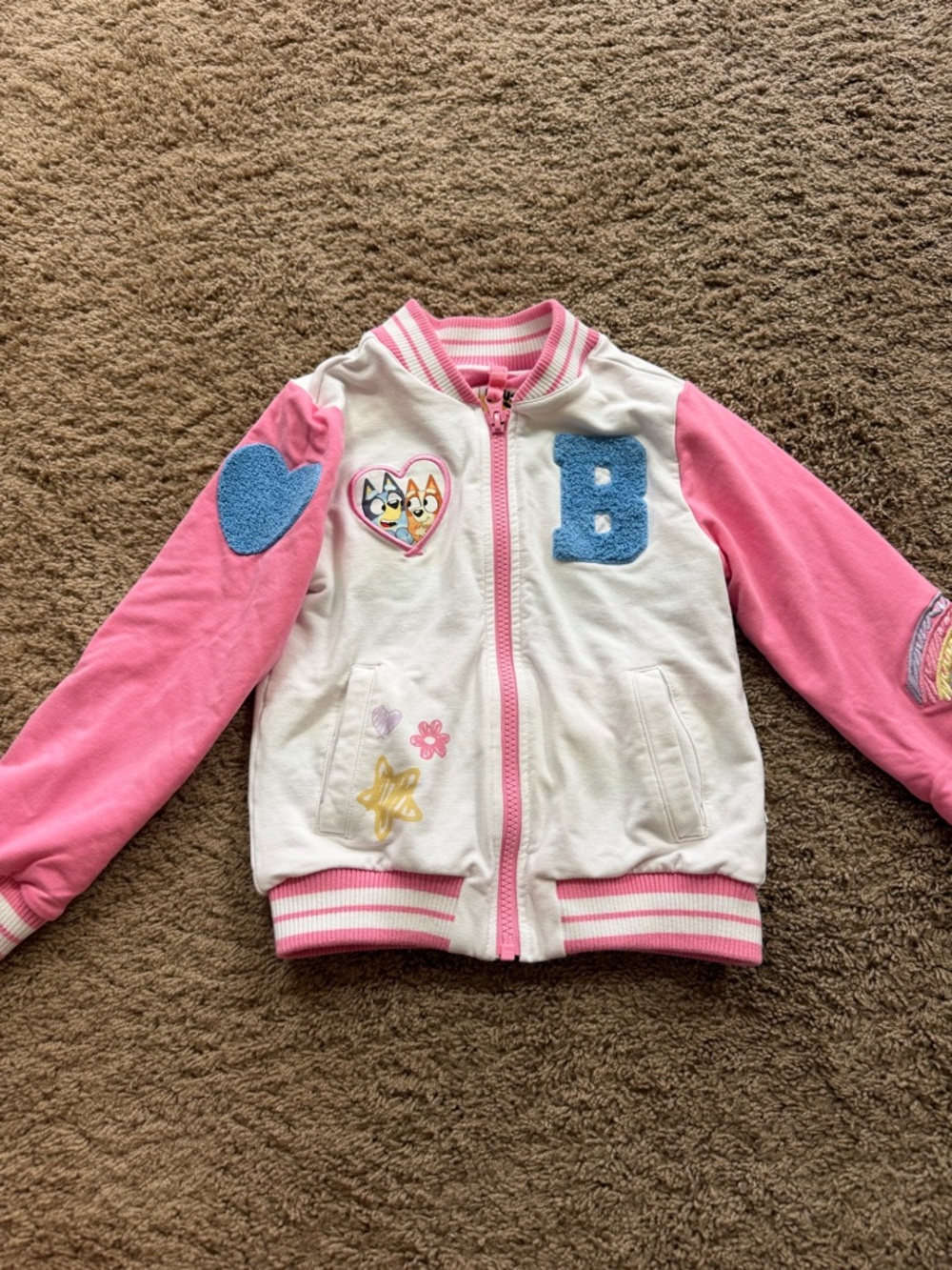Little Sleepies Bluey Girls Jacket